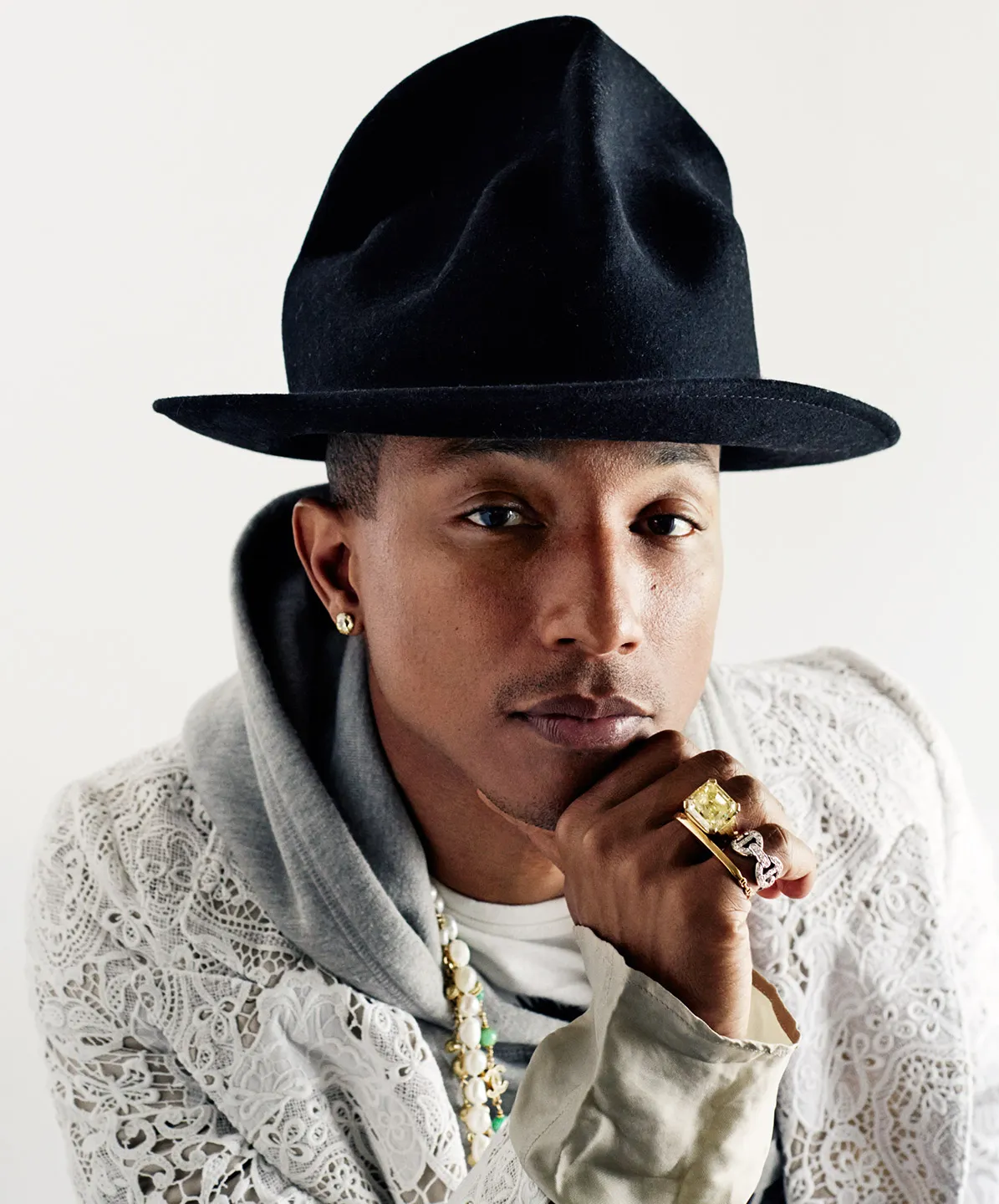 Pharrell Previews New Songs With Lil Baby, NBA YoungBoy, & Quavo During Louis Vuitton Show