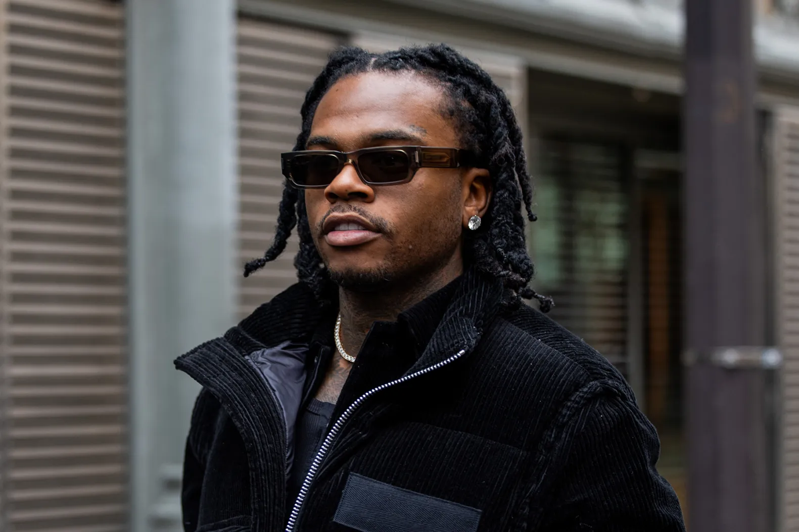 Gunna Appears to Brush Off Clavicular at Paris Fashion Week